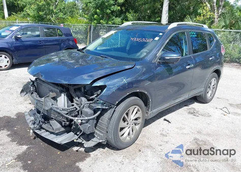 2015 Nissan Rogue Sl from USA, damaged, VIN 5N1AT2MT8FC883182